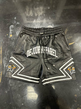 Load image into Gallery viewer, &quot;BAD TO THE BONE&quot; LEATHER SHORTS
