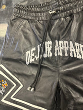 Load image into Gallery viewer, &quot;BAD TO THE BONE&quot; LEATHER SHORTS
