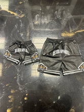 Load image into Gallery viewer, &quot;BAD TO THE BONE&quot; KIDS LEATHER SHORTS
