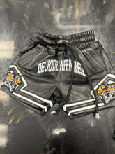 Load image into Gallery viewer, &quot;BAD TO THE BONE&quot; KIDS LEATHER SHORTS
