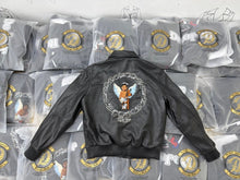 Load image into Gallery viewer, &quot;THE WORLD FORGOT ABOUT GOD&quot; LEATHER JACKET
