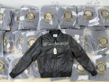 Load image into Gallery viewer, &quot;THE WORLD FORGOT ABOUT GOD&quot; LEATHER JACKET
