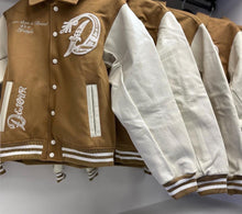 Load image into Gallery viewer, &quot;NOT FOR THE WEAK HEARTED&quot; LETTERMAN JACKET
